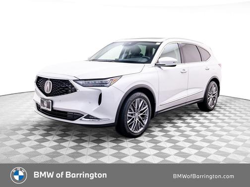 Platinum White Pearl 2023 Acura MDX Advance Package