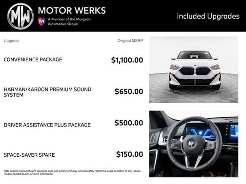 Alpine White 2026 BMW X2 xDrive28i