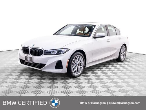White Metallic 2025 BMW 330 xDrive