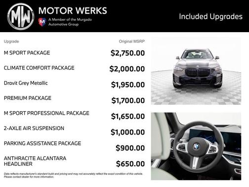 Dravit Grey Metallic 2026 BMW X5 xDrive40i