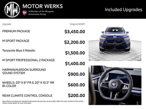 Tanzanite Blue II Metallic 2026 BMW X3 30 xDrive