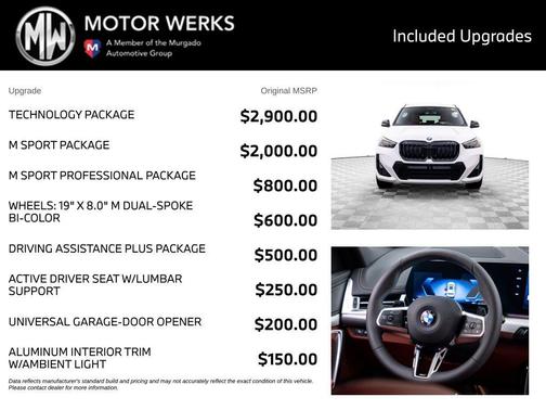 Alpine White 2026 BMW X1 xDrive28i