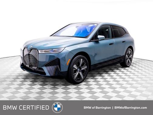 Blue Ridge Mountain Metallic 2024 BMW iX xDrive50