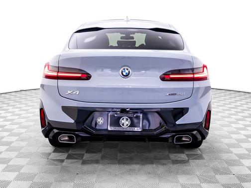 Gray Metallic 2025 BMW X4 xDrive30i