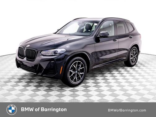 Black Sapphire Metallic 2023 BMW X3 xDrive30i
