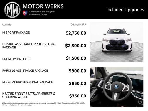 2026 BMW X5 PHEV xDrive50e