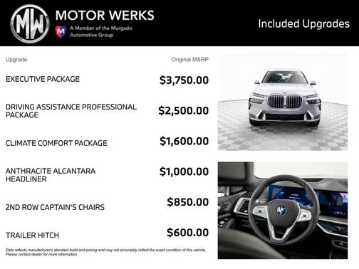 2026 BMW X7 xDrive40i