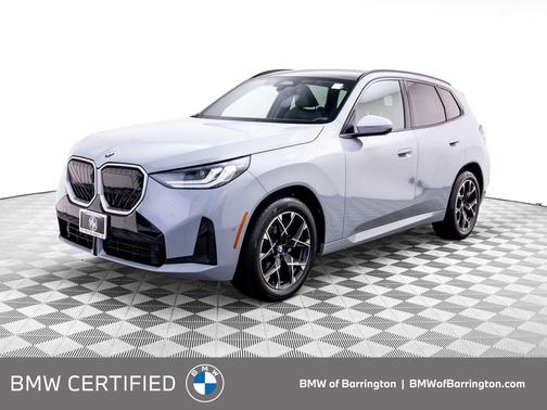 Gray Metallic 2025 BMW X3 30 xDrive
