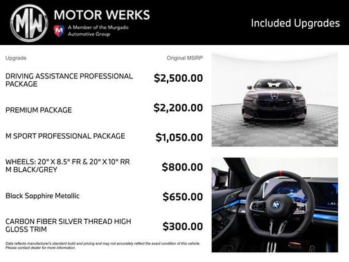 Black Sapphire Metallic 2026 BMW i5 M60
