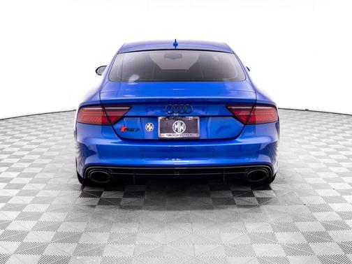 Sepang Blue Pearl Effect 2018 Audi RS 7 4.0T Performance