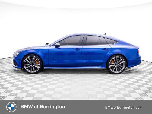 Sepang Blue Pearl Effect 2018 Audi RS 7 4.0T Performance