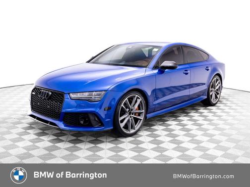 Sepang Blue Pearl Effect 2018 Audi RS 7 4.0T Performance