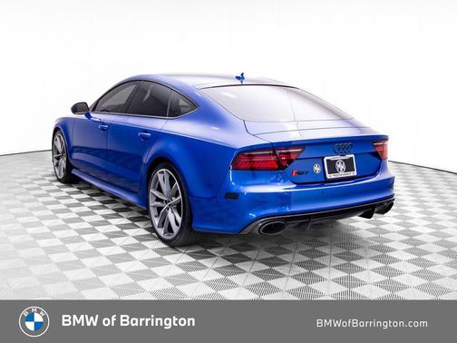 Sepang Blue Pearl Effect 2018 Audi RS 7 4.0T Performance