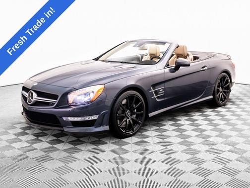 Steel Gray Metallic 2013 Mercedes-Benz SL-Class SL 63 AMG