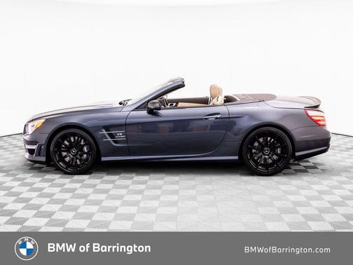 Steel Gray Metallic 2013 Mercedes-Benz SL-Class SL 63 AMG