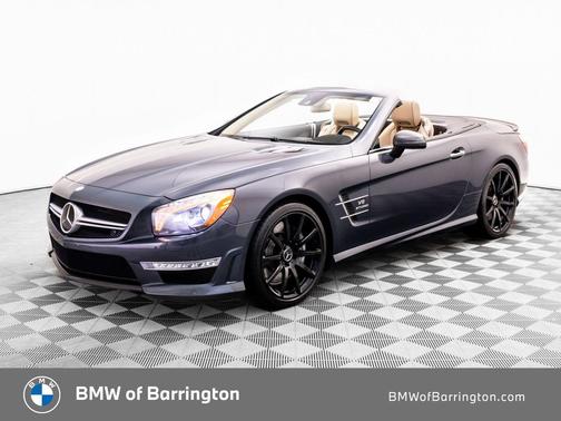 Steel Gray Metallic 2013 Mercedes-Benz SL-Class SL 63 AMG