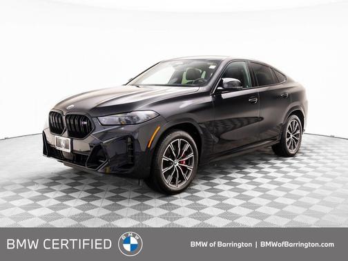 Black Sapphire Metallic 2024 BMW X6 M60i