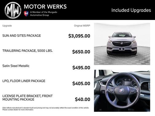 Satin Steel Metallic 2021 Buick Enclave AWD Premium