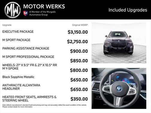2026 BMW X5 PHEV xDrive50e
