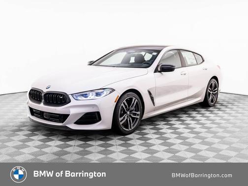 Mineral White Metallic 2026 BMW M850 Gran Coupe xDrive
