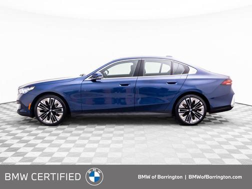 Blue Metallic 2025 BMW 540 xDrive