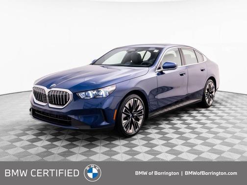 Blue Metallic 2025 BMW 540 xDrive