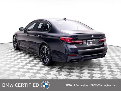 Black Sapphire Metallic 2023 BMW M550 i Xdrive