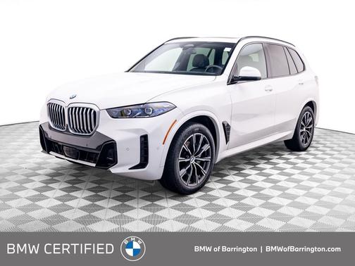 Alpine White 2025 BMW X5 xDrive40i