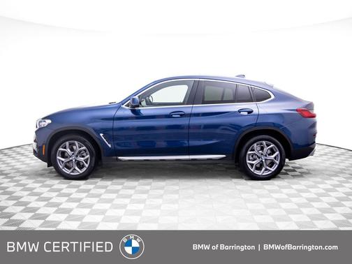 Blue Metallic 2025 BMW X4 xDrive30i