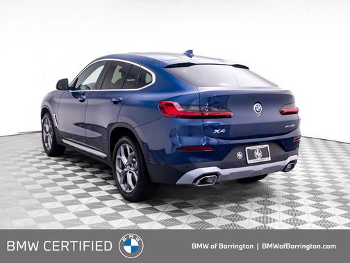 Blue Metallic 2025 BMW X4 xDrive30i