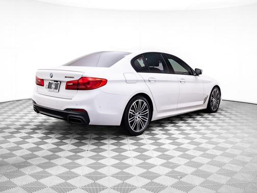 Alpine White 2019 BMW M550 i Xdrive