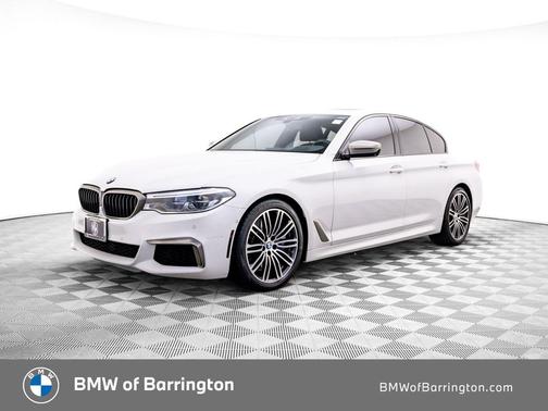 Alpine White 2019 BMW M550 i Xdrive