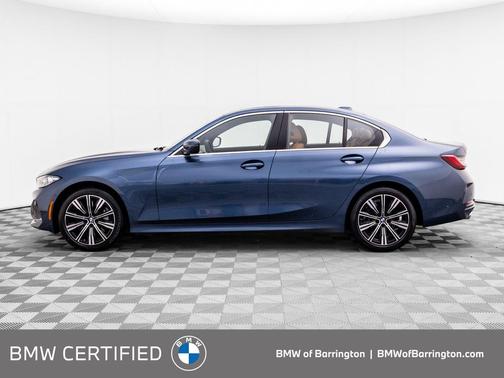 Blue Metallic 2025 BMW 330 xDrive