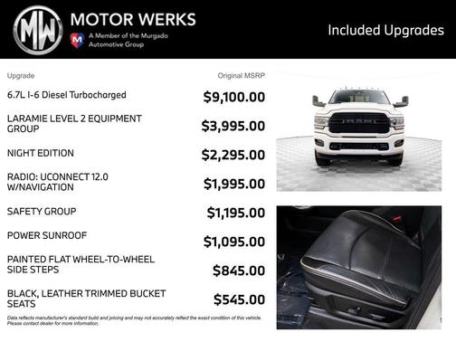 2019 RAM 2500 Laramie Crew Cab 4x4 6'4' Box