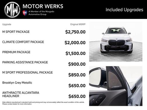 2026 BMW X5 PHEV xDrive50e