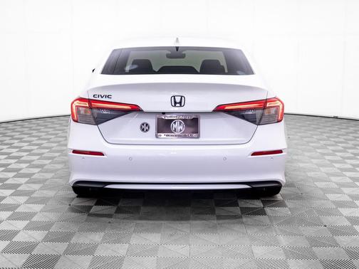 Platinum White Pearl 2024 Honda Civic Touring
