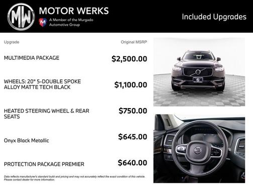 Onyx Black Metallic 2019 Volvo XC90 T5 Momentum