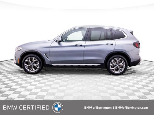 Skyscraper Grey Metallic 2024 BMW X3 xDrive30i