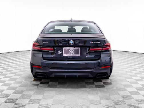 Black Sapphire Metallic 2023 BMW M550 i Xdrive