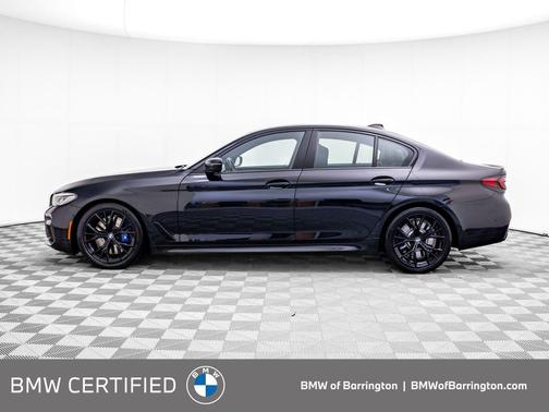 Black Sapphire Metallic 2023 BMW M550 i Xdrive