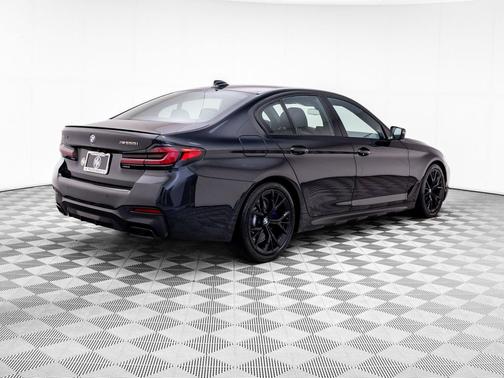 Black Sapphire Metallic 2023 BMW M550 i Xdrive