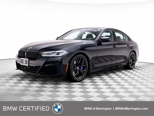 Black Sapphire Metallic 2023 BMW M550 i Xdrive