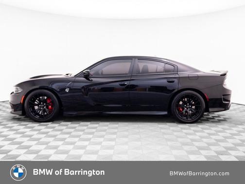 Pitch Black 2015 Dodge Charger SRT Hellcat