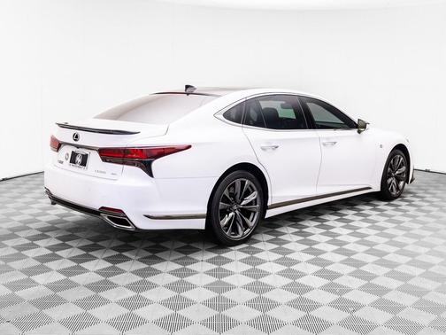 White Nova GF 2021 Lexus LS 500 F Sport