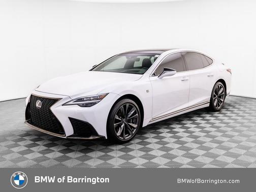 White Nova GF 2021 Lexus LS 500 F Sport