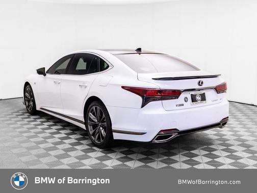 White Nova GF 2021 Lexus LS 500 F Sport