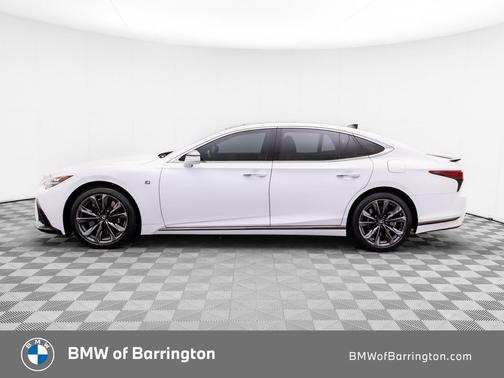 White Nova GF 2021 Lexus LS 500 F Sport