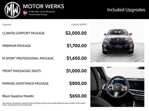 2026 BMW X6 xDrive40i