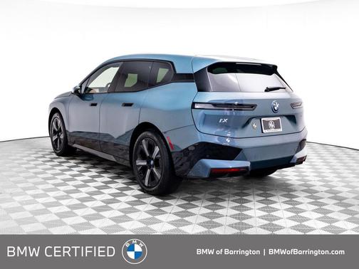 Blue Ridge Mountain Metallic 2024 BMW iX xDrive50