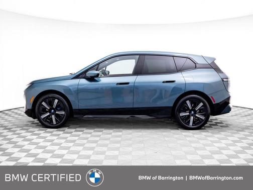 Blue Ridge Mountain Metallic 2024 BMW iX xDrive50